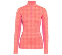 Kari Traa - Women's Rose Half-Zip - Merino base layer size XS, red