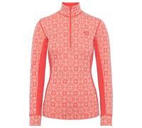 Kari Traa - Women's Rose Half-Zip - Merino base layer size XS, red