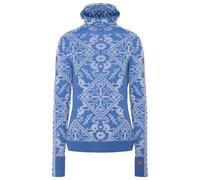 Kari Traa - Women's Saga Hood - Merino base layer size L, blue