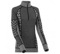 Kari Traa - Women's Smekker Half-Zip - Merino base layer size S, grey