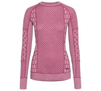 Kari Traa - Women's Smekker L/S - Merino base layer size L, pink