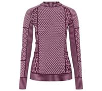 Kari Traa - Women's Smekker L/S - Merino base layer size XS, purple