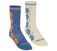 Kari Traa - Women's Vinst Wool Sock 2 Pack - Merino socks size 36-38, multi
