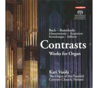 BACH/BUXTEHUDE/SALLINEN/VUOLA - Contrasts - Works for Organ - Kari Vuola