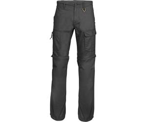 Kariban 2-in-1 multi-pocket trousers K785 - Zip-closing with stud