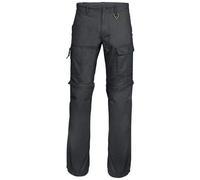 Kariban 2-in-1 Multi-Pocket Zip-Off Trousers Bermuda Shorts Cotton Twill