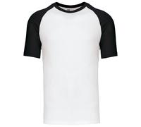 Kariban Baseball Short-sleeved two-tone T-shirt K330 - Mens