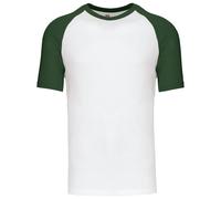Kariban Baseball Short-sleeved two-tone T-shirt K330 - Mens