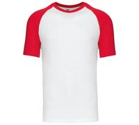 Kariban Baseball Short-sleeved two-tone T-shirt K330 - Mens