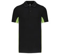 Kariban Flags short sleeve bi-colour polo shirt K232 - Mens, 65% Polyester