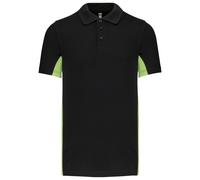 Kariban Flags short sleeve bi-colour polo shirt K232 - Piqué knit.