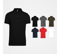 Kariban Jersey knit polo shirt K262 - Mens, 100% Combed Cotton, Oeko-Tex