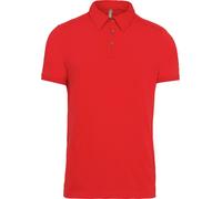 Kariban Jersey knit polo shirt K262 - Mens, 100% Combed Cotton, Oeko-Tex