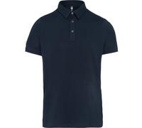Kariban Jersey knit polo shirt K262 - Placket with 3 metal buttons
