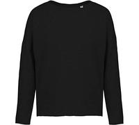 Kariban KB471 Women's Oversized Sweatshirt - Black - L/XL