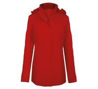 Kariban Ladies' Parka 2 zipped Outside Pockets Jackets 100% Polyester K6108