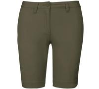 Kariban Ladies Womens Chino Cotton Bermuda Shorts
