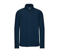 Kariban Mens 2XL Navy Lightweight Polyester Zip Pocket Microfleece Jacket