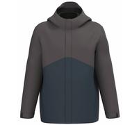 Kariban Men's 3 in 1 Two Tone Parka in Dark Navy | Size: Small Kariban Dark Navy S