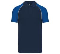 Kariban Men's Baseball Contrast Polo Shirt (K226) - Adult Casual Sports T-Shirt