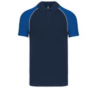 Kariban Men's Baseball Contrast Polo Shirt (K226) - Adult Casual Sports T-Shirt