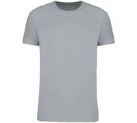 Kariban Men's BIO150IC Crew Neck T-Shirt in Mid Grey | Size: Medium Kariban Mid Grey M