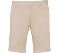 Kariban Men's Chino Bermuda Shorts in Beige | Size: XL Kariban Beige XL