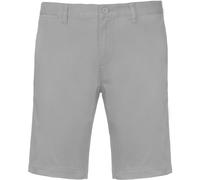 Kariban Men's Chino Bermuda Shorts in Grey | Size: Small Kariban Grey S