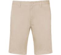 Chino Bermuda Shorts Kariban Beige S