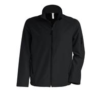 Kariban Men's Contemporary Softshell 3 Layer Performance Jacket in Black | Size: Medium Kariban Black M