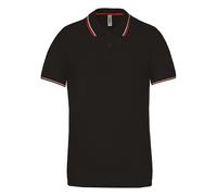 Kariban Mens Contrast Short Sleeve Polo Shirt/Top 2 Colours 6 Sizes RW4217
