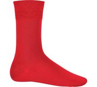 Kariban Men's Cotton City Casual Cotton Rich Socks in Red | Size: 7-9 Kariban Red 7-9