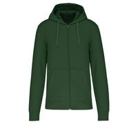 Kariban Men's Friendly Full Zip Hoodie in Green | Size: 2XL Kariban Green 2XL