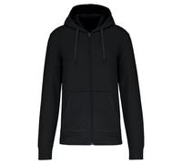 Kariban Men's Friendly Full Zip Hoodie in Black | Size: Small Kariban Black S