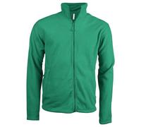 Kariban Men's Falco Fleece Jacket in Green | Size: 2XL Kariban Green 2XL