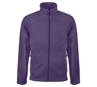 Kariban Men's Falco Fleece Jacket in Purple | Size: Medium Kariban Purple M