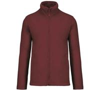 Kariban Men's Falco Fleece Jacket in Wine | Size: 3XL Kariban Wine 3XL