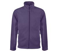 Kariban Men's Falco Fleece Jacket in Purple | Size: 2XL Kariban Purple 2XL