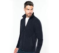 Kariban Men's Falco Full Zip Anti Pill Fleece Jacket in Navy | Size: Small Kariban Navy S
