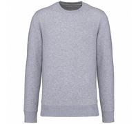 Kariban Men's Friendly Crew Neck Sweatshirt in Pale Grey | Size: 2XL Kariban Pale Grey 2XL