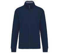 Kariban Men's full zip sweat jacket K456 - Brushed low-shrinkage fleece