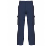 Kariban Men's Heavy Canvas Trousers in Navy | Size: Large Kariban Navy L