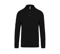 Kariban Mens Jersey Knit Long Sleeve Polo Shirt RW7465