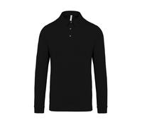 Kariban Mens Jersey Knit Long Sleeve Polo Shirt / N/A N/A RW7465