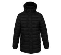 Kariban Men's Lightweight Long Padded Parka Jacket in Black | Size: Small Kariban Black S