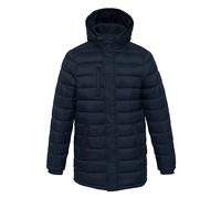 Kariban Men's Lightweight Long Padded Parka Jacket in Navy | Size: Small Kariban Navy S