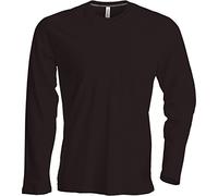 Kariban Men's Long-Sleeved Crew-Neck Shirt