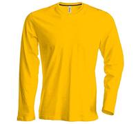 Kariban Men's Long-Sleeved Crew-Neck Shirt
