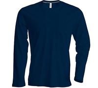Kariban Men's Long-Sleeved Crew-Neck Shirt