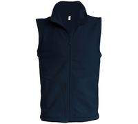 Kariban Men's Luca Fleece Gilet Jacket in Navy | Size: Medium Kariban Navy M